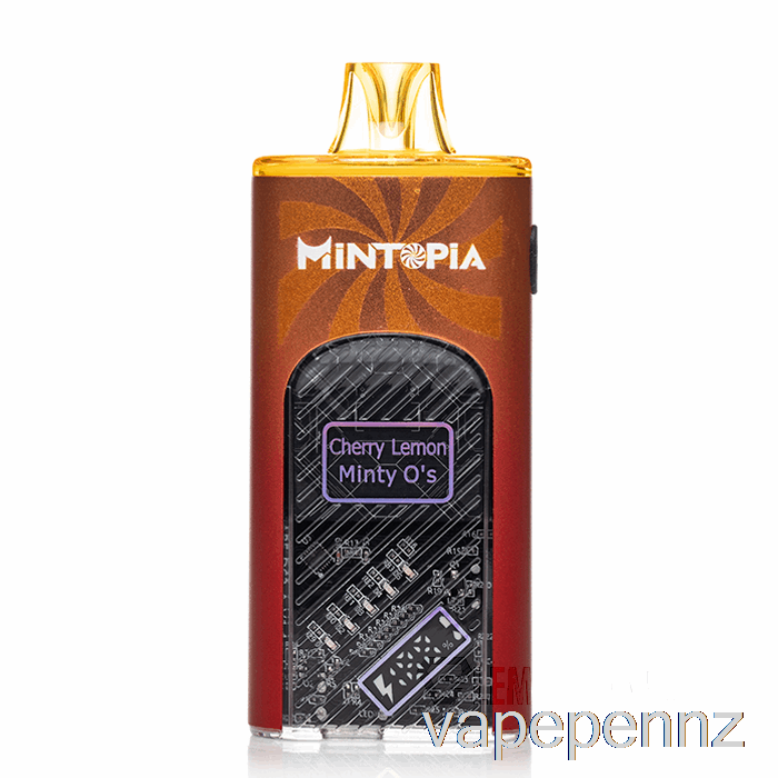 Mintopia Turbo 9000 Disposable Cherry Lemon Minty Os VAPE NZ